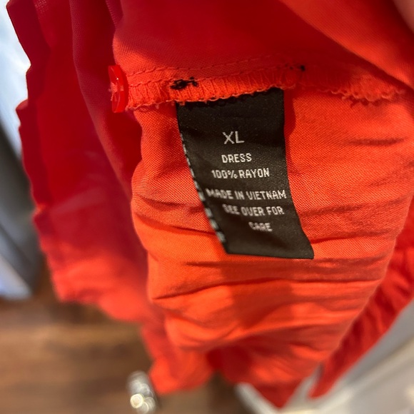 Women’s BCX Dress Size XL Belt & Button Front - Picture 7 of 11